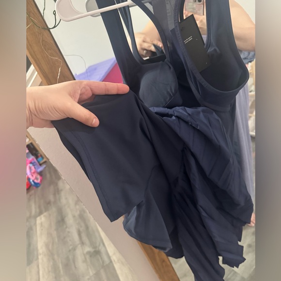 BNWT Fabletics Women's Hot Shot Pleated Tennis Dress - Navy - Picture 9 of 9